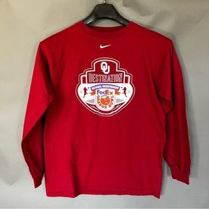 🏈 Vintage University of Oklahoma FedEx Bowl Nike Memorabilia 🌪️